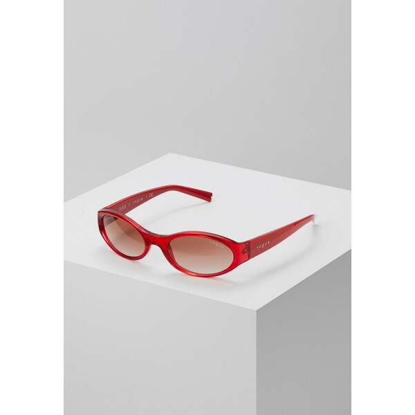 VOGUE Eyewear SET Okulary przeciwsłoneczne red 1VG51K02E