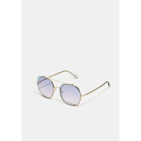 Chloé Okulary przeciwsłoneczne gold-coloured/grey/light blue 1CH51K00M