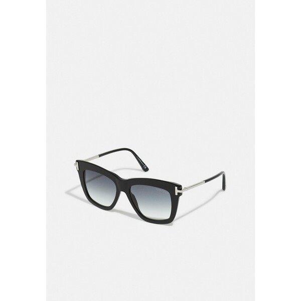 Tom Ford Okulary przeciwsłoneczne shiny black/gradient smoke 2TO51K02F
