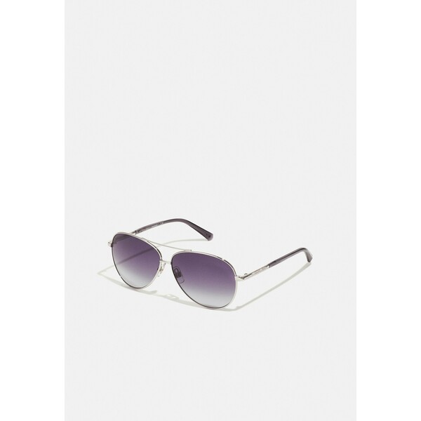 Swarovski Okulary przeciwsłoneczne shiny palladium-coloured/smoke 4SW51K00D