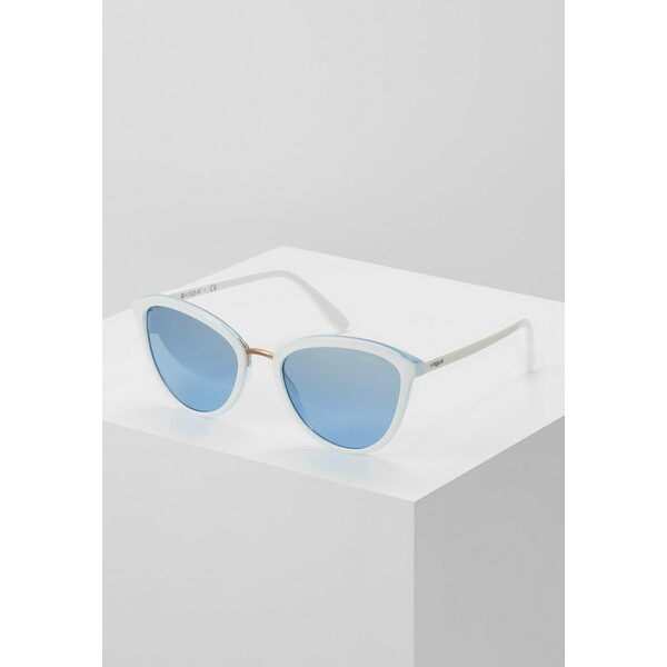 VOGUE Eyewear Okulary przeciwsłoneczne white/light blue 1VG51K01S