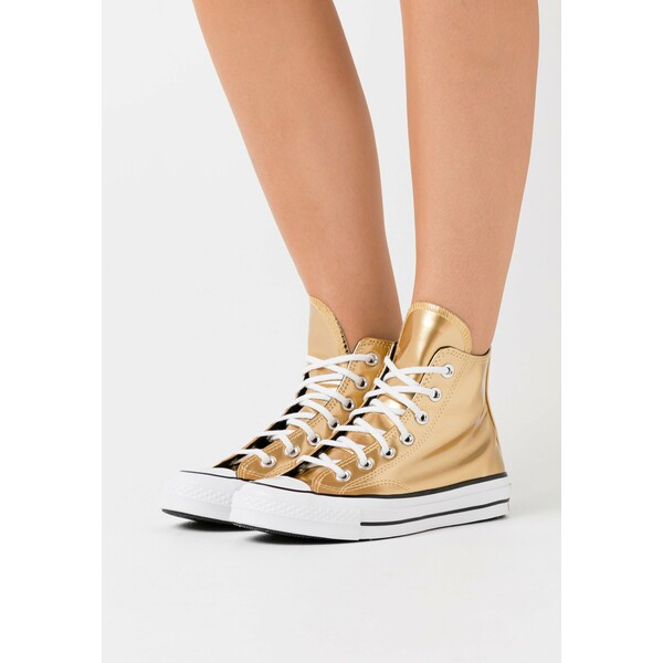 Converse CHUCK 70 Sneakersy wysokie gold/black/egret CO411A197