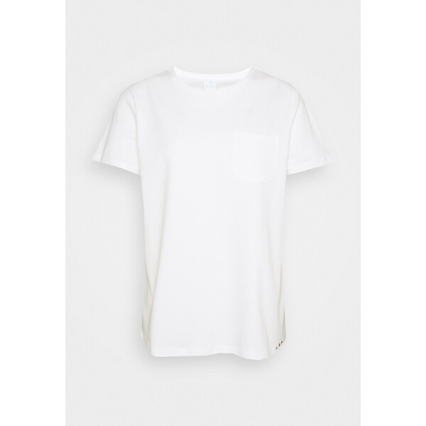 FTC Cashmere T-shirt z nadrukiem pristine white FT221D00G