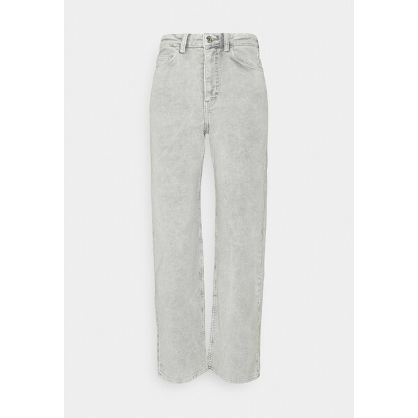 Weekday ROWE TROUSER Spodnie materiałowe grey medium dusty WEB21A041