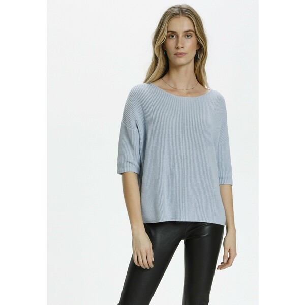 Soaked in Luxury TEUSDAY Sweter cashmere blue SO921I02W