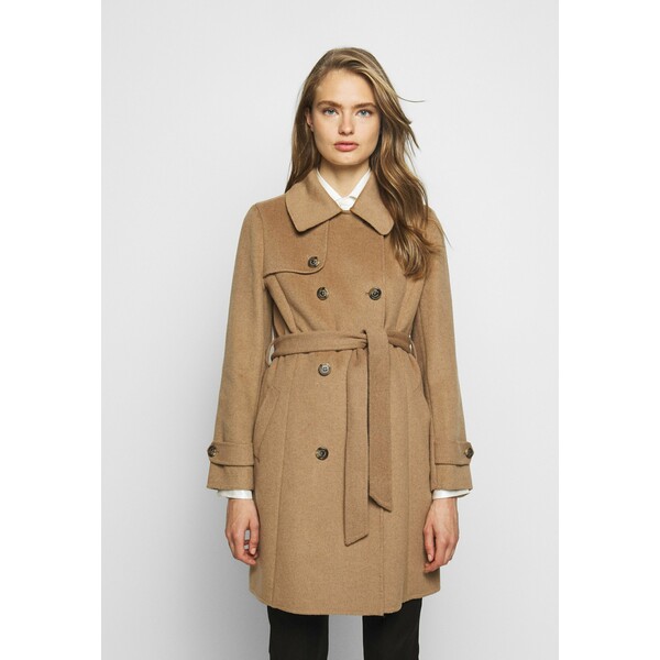 Lauren Ralph Lauren DOUBLE FACE Klasyczny płaszcz brown L4221U046