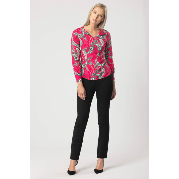 Quiosque Różowa bluzka ze wzorem paisley 2KR003551