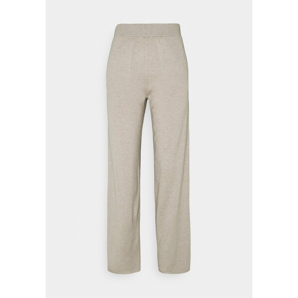 Selected Femme SLFINKA LONG PANT Spodnie materiałowe sand SE521A0I2