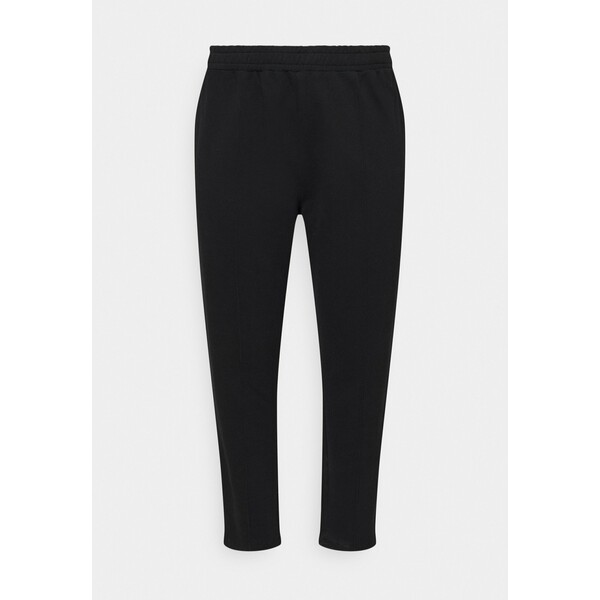 NU-IN SEAM FRONT TAPERED JOGGERS Spodnie treningowe black NUI21A000