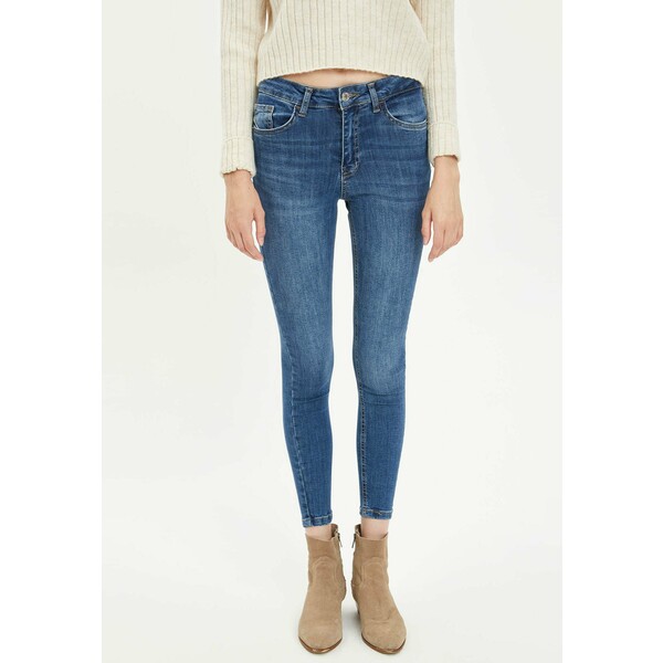 DeFacto Jeansy Skinny Fit blue DEZ21N03S