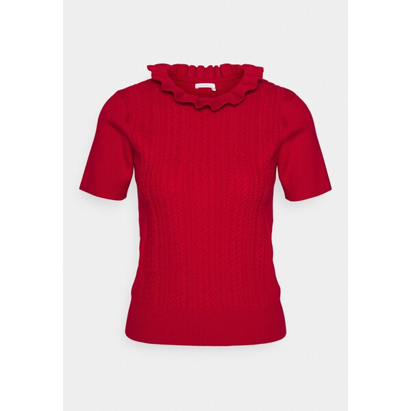 See by Chloé T-shirt z nadrukiem red flame SE321I02Y