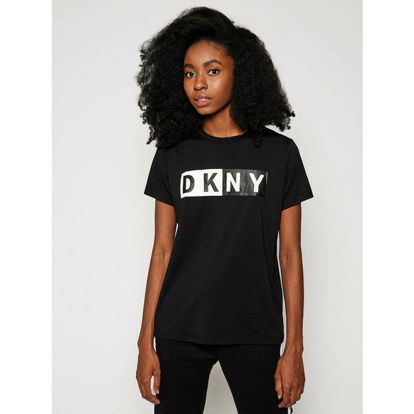 DKNY Sport T-Shirt DP8T5894 Czarny Regular Fit