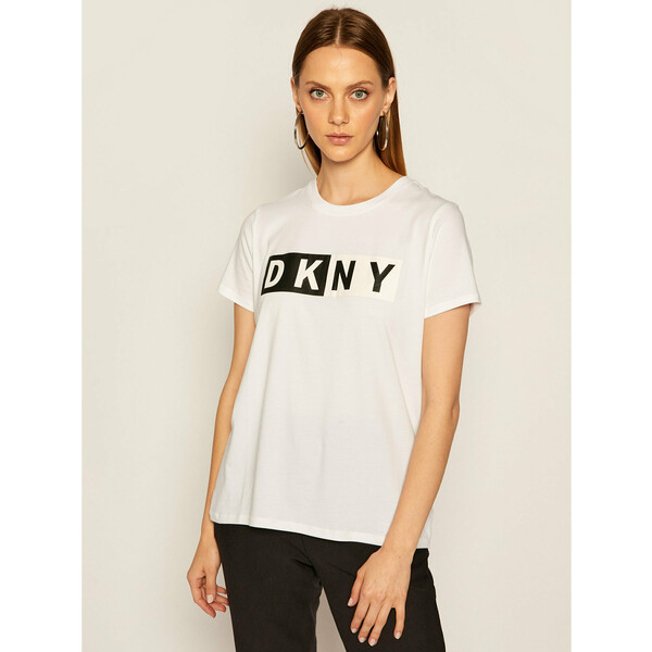 DKNY Sport T-Shirt DP8T5894 Biały Regular Fit