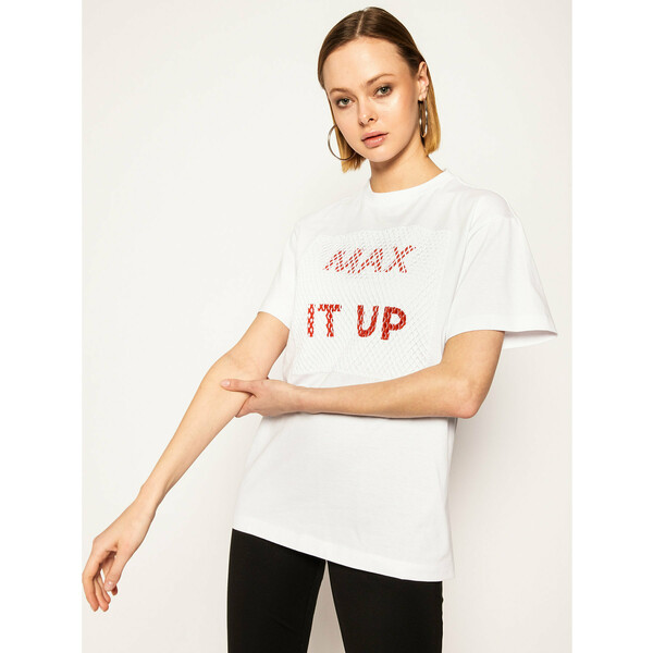 MAX&Co. T-Shirt Davanti 69718320 Biały Regular Fit