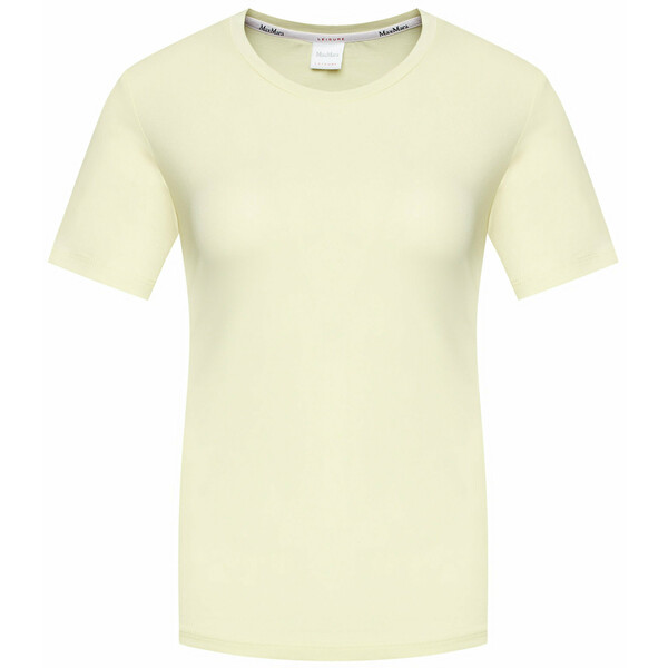 Max Mara Leisure T-Shirt Vagare 39710116 Żółty Regular Fit