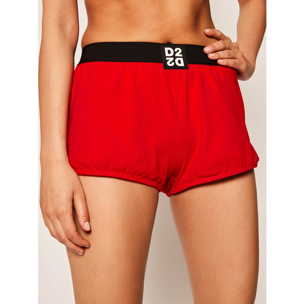 Dsquared2 Underwear Szorty piżamowe D8NA02980 Czerwony