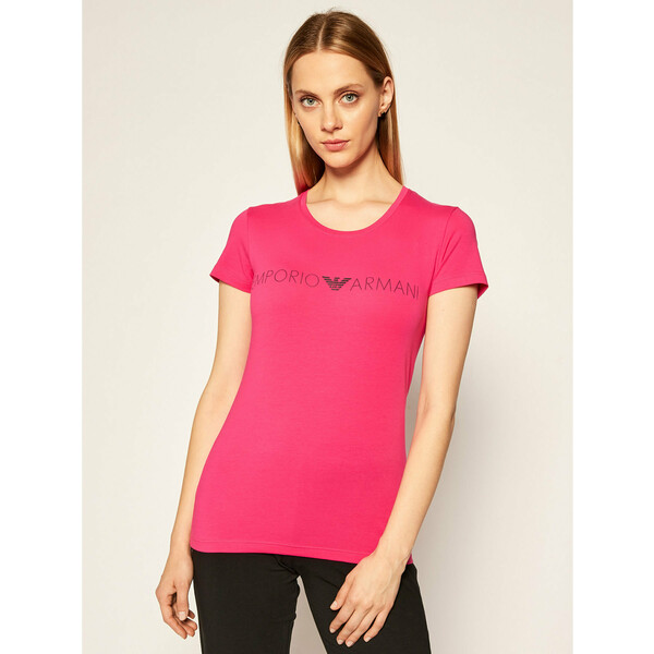 Emporio Armani Underwear T-Shirt 163139 0A317 20973 Różowy Slim Fit
