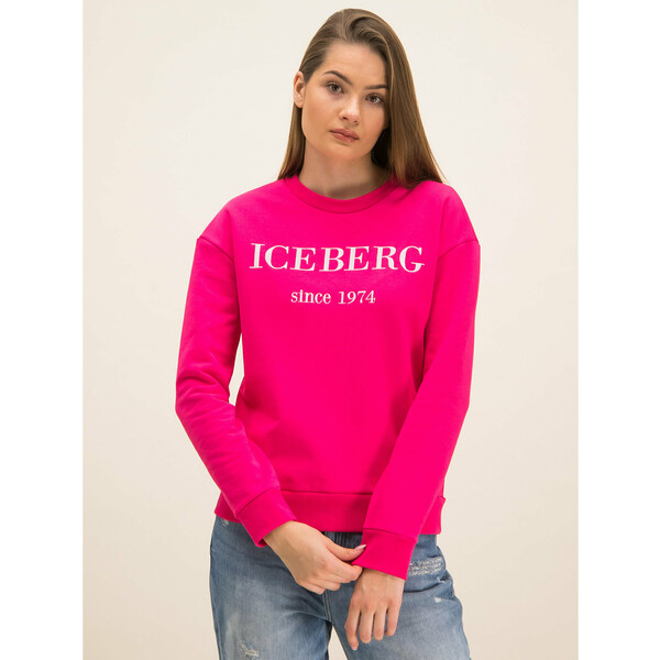 Iceberg Bluza 20EI2P0E01263304688 Różowy Regular Fit