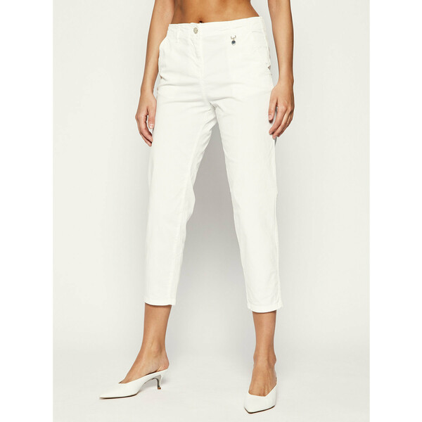 Pennyblack Spodnie materiałowe 31315220 Biały Tailored Fit