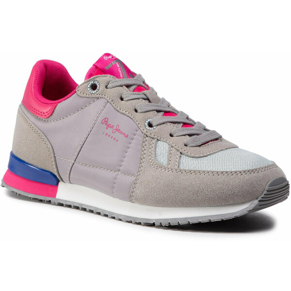 Pepe Jeans Sneakersy Sydney Basic Girl PGS30452 Szary