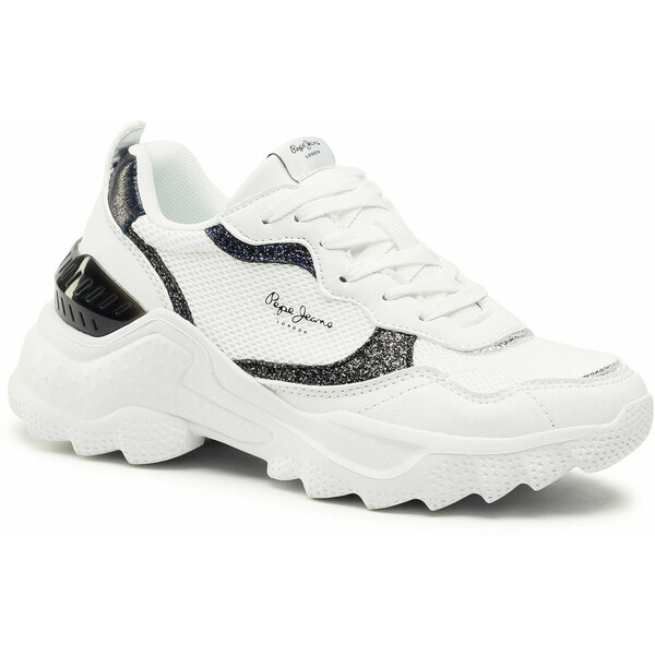 Pepe Jeans Sneakersy Eccles Clex20 PLS31074 Biały