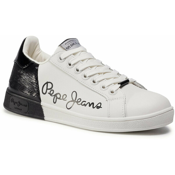 Pepe Jeans Sneakersy Brompton Dual PLS31026 Biały