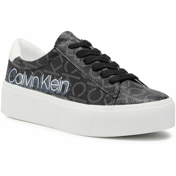 Calvin Klein Sneakersy Janika B4E6289 Czarny