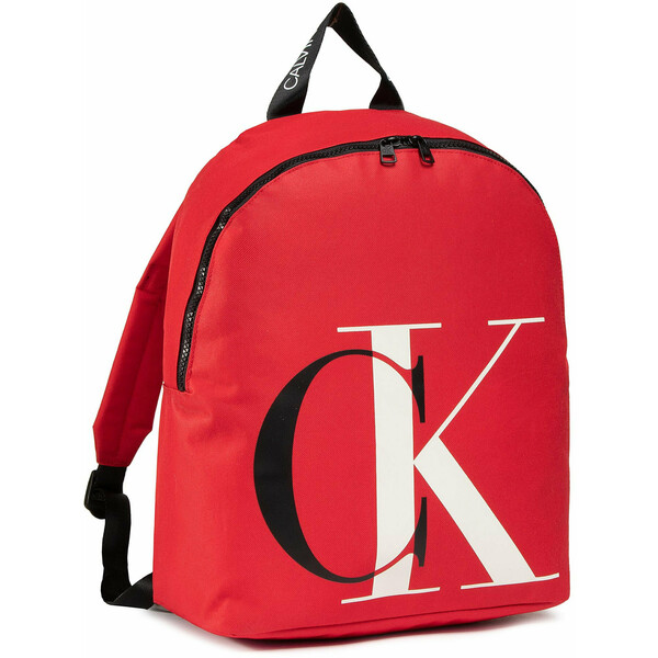 Calvin Klein Plecak Explored Monogram Backpack IU0IU00152 Czerwony