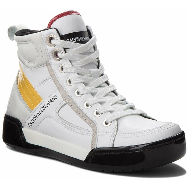 Calvin Klein Jeans Sneakersy Nikole R0806 Biały