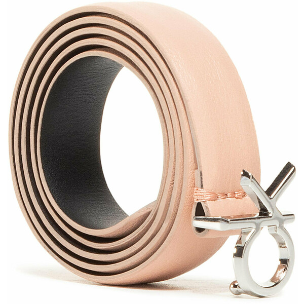 Calvin Klein Pasek Damski Fixed Buckle Belt 20Mm K60K607333 Różowy