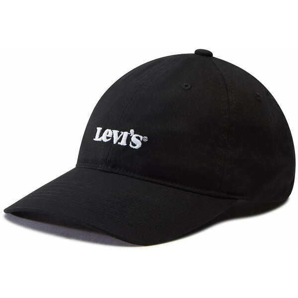 Levi's® Czapka z daszkiem 233089-6 Czarny