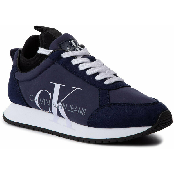 Calvin Klein Jeans Sneakersy Josslyn B4R0825 Granatowy