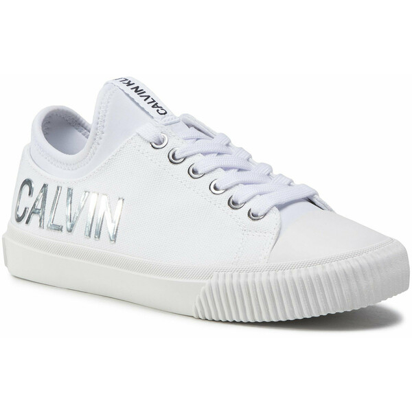 Calvin Klein Jeans Trampki Irisa B4R1631 Biały