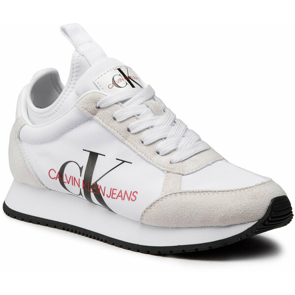 Calvin Klein Jeans Sneakersy Jonnette B4R1666 Biały