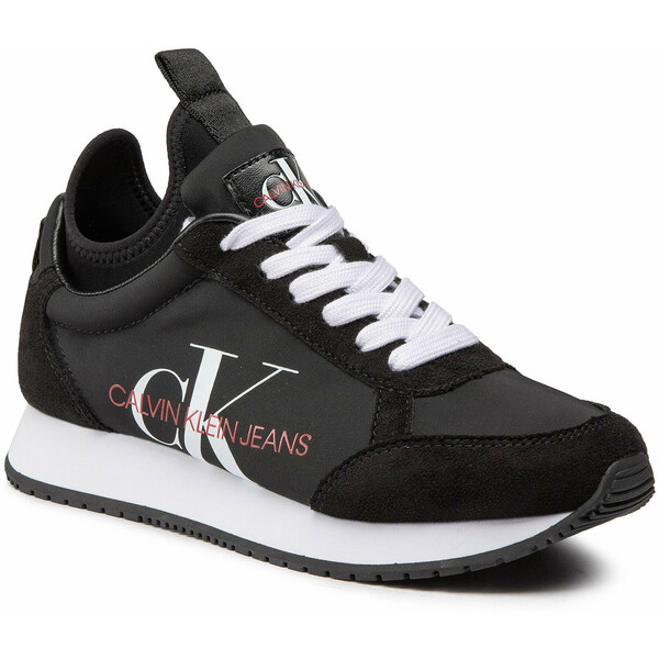 Calvin Klein Jeans Sneakersy Jonnette B4R1666 Czarny