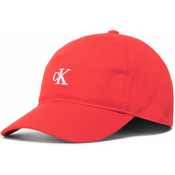 Calvin Klein Jeans Czapka z daszkiem Monogram Baseball Cap IU0IU00150 Czerwony