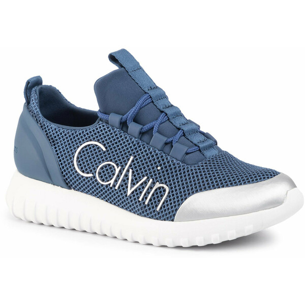 Calvin Klein Jeans Sneakersy Reika R0666 Granatowy
