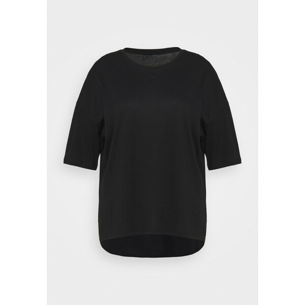 Even&Odd Curvy T-shirt basic black EVB21D02S