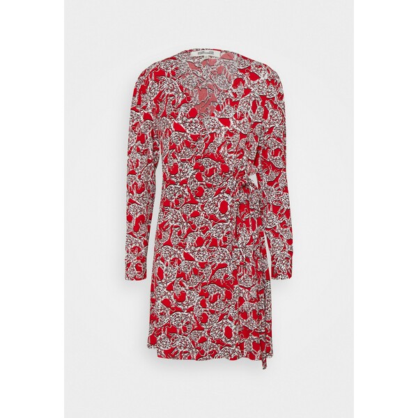 Diane von Furstenberg SAVILLE Sukienka letnia lace red DF221C076