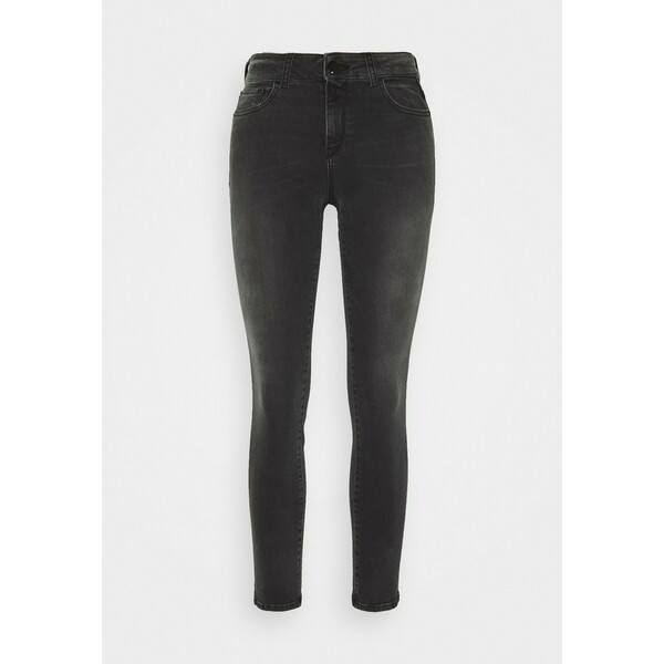 Replay FAABY PANTS Jeansy Skinny Fit dark grey RE321N0BY