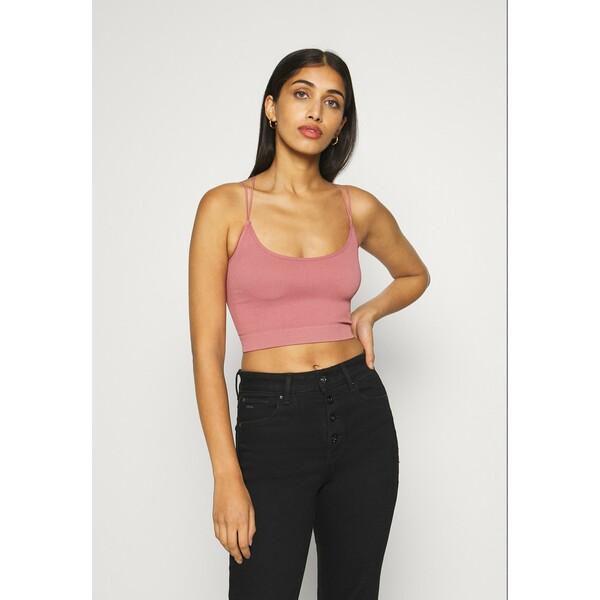 BDG Urban Outfitters STRAPPY BACK Top raspberry QX721D01A