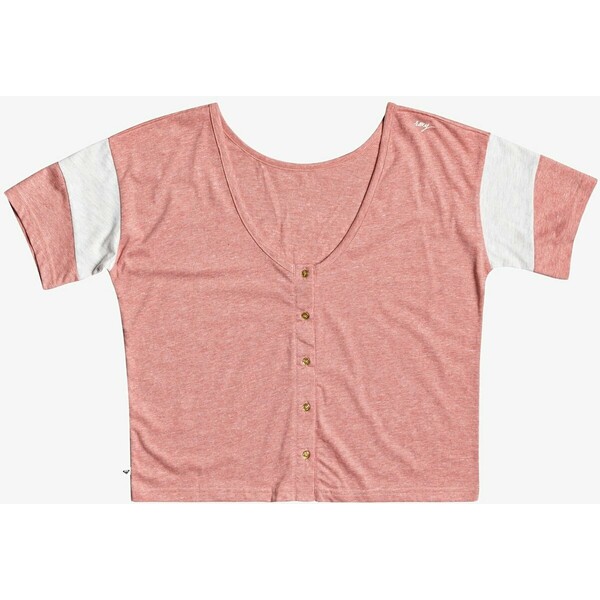 Roxy T-shirt z nadrukiem ash rose RO521D0G8