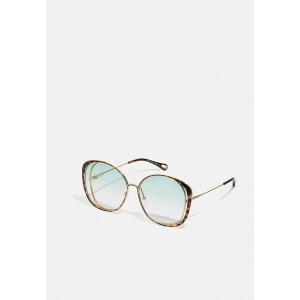 Chloé Okulary przeciwsłoneczne gold-coloured/green 1CH51K00A