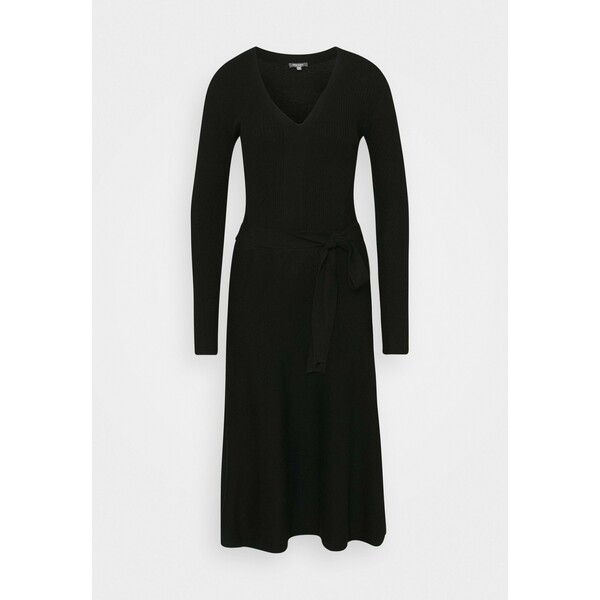 mine to five TOM TAILOR DRESS Sukienka dzianinowa deep black T0X21C00K
