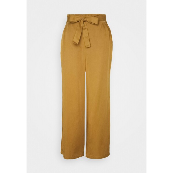 Nümph NUBRONTE TOYON PANTS Spodnie materiałowe bronze brown NU121A05N