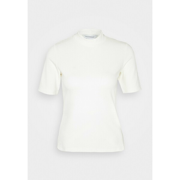 Club Monaco MOCK NECK TEE T-shirt basic blanc de blanc C0K21I048