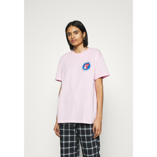 NEW girl ORDER HOT CHICK TEE T-shirt z nadrukiem pink NEM21D01Z