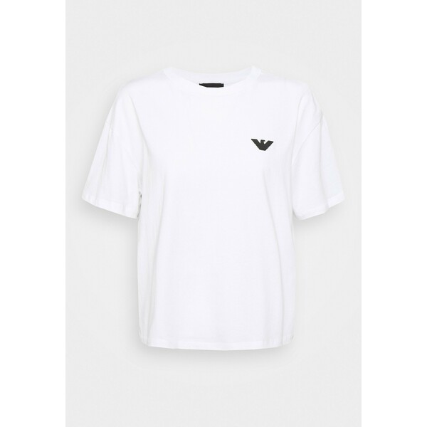 Emporio Armani T-shirt z nadrukiem white EA821D019