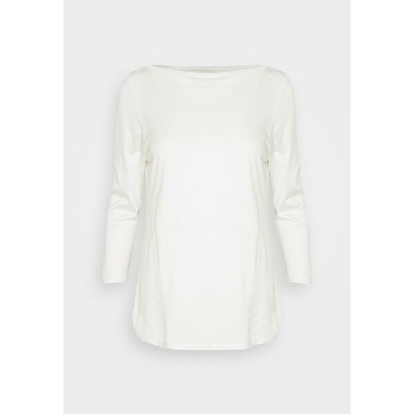 Esprit Collection SLASH NECK TEE Bluzka z długim rękawem offwhite ES421D0LB