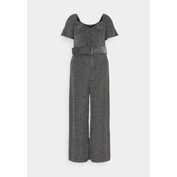 Simply Be SWEETHEART NECK JUMPSUIT Kombinezon pewter SIE21T00A